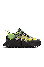 OFF-WHITE Odsy 1000 Sneakers in Green & Bone, view 1, click to view large image.