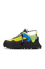 OFF-WHITE Odsy 1000 Sneakers in Green & Bone, view 5, click to view large image.