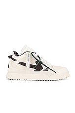 OFF-WHITE Sponge Sneaker in White & Black, view 1, click to view large image.