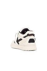 OFF-WHITE Sponge Sneaker in White & Black, view 3, click to view large image.