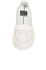 OFF-WHITE Glove Slip On Sneaker in White, view 4, click to view large image.