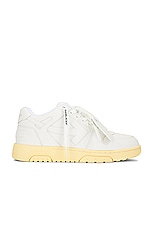 OFF-WHITE Out Of Office Sneaker in White, view 1, click to view large image.