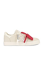 OFF-WHITE New Low Vulcanized Canvas in Angora & White, view 1, click to view large image.