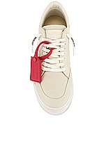 OFF-WHITE New Low Vulcanized Canvas in Angora & White, view 4, click to view large image.