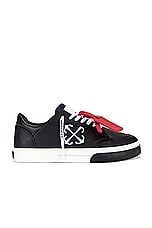 OFF-WHITE New Low Vulcanized in Black & White, view 1, click to view large image.
