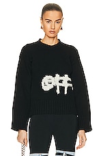 トップス YOKE INTARSIA BLOCKING CREWNECK SWEATER YOKE INTARSIA