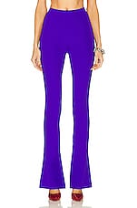 OFF-WHITE Sleek Split Legging in Purple, view 1, click to view large image.