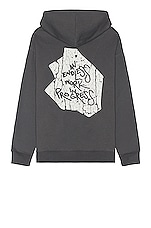 Objects IV Life Progress Hoodie in Anthracite Grey, view 1, click to view large image.