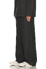 Objects IV Life Drawstring Pants in Anthracite Grey, view 5, click to view large image.