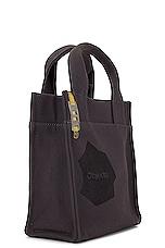 Objects IV Life Mini Tote in Anthracite Grey, view 3, click to view large image.