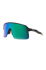Oakley Sutro Lite Sunglasses in Black & Purple, view 2, click to view large image.