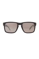 Oakley Holbrook Square Sunglasses in Matte Black, view 1, click to view large image.