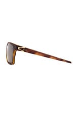 Oakley Leffingwell Polarized Sunglasses in Brown, view 3, click to view large image.