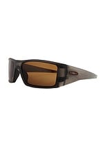 Oakley Heliostat Sunglasses in Black, view 2, click to view large image.