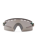 Oakley Encoder Strike Vented Sunglasses in Black, view 1, click to view large image.