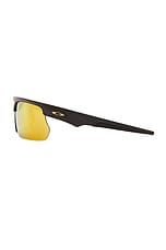 Oakley Bisphaera Polarized Sunglasses in Black & Yellow, view 3, click to view large image.