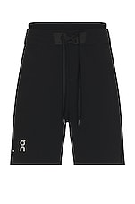 On Hybrid Shorts in Black, view 1, click to view large image.