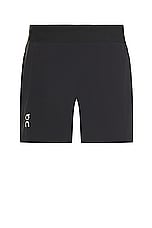 On 5&quot; Lightweight Shorts in Black, view 1, click to view large image.