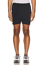 On 5&quot; Lightweight Shorts in Black, view 4, click to view large image.