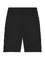 On Hybrid Shorts in Black, view 2, click to view large image.