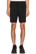 On Hybrid Shorts in Black, view 5, click to view large image.