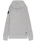 On Hoodie in Grey, view 2, click to view large image.