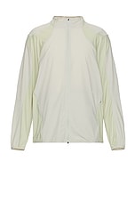On x Post Archive Faction (PAF) Running Jacket in Moondust & Chalk, view 1, click to view large image.