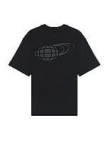 On x BEAMS Japan Relaxed T in Black, view 1, click to view large image.