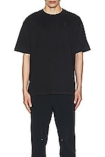 On x BEAMS Japan Relaxed T in Black, view 3, click to view large image.