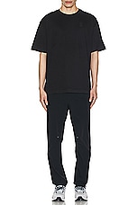 On x BEAMS Japan Relaxed T in Black, view 4, click to view large image.