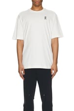 On x BEAMS Japan Relaxed T in White, view 3, click to view large image.