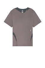 On x Post Archive Faction (PAF) T-shirt in Eclipse & Shadow, view 1, click to view large image.