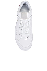 On The Roger Centre Court Sneaker in White & Gum, view 4, click to view large image.