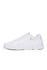 On The Roger Centre Court Sneaker in White & Gum, view 5, click to view large image.