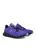 On Cloud X 3 Ad Sneaker in Blueberry & Black, view 2, click to view large image.