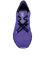 On Cloud X 3 Ad Sneaker in Blueberry & Black, view 4, click to view large image.