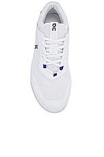 On The Roger Spin Sneaker in Undyed & Indigo, view 4, click to view large image.