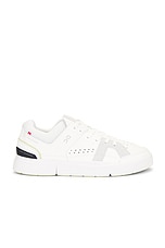 On The Roger Clubhouse Sneaker in White & Acacia, view 1, click to view large image.
