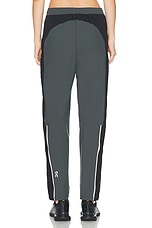 On Track Pant in Lead & Black, view 4, click to view large image.
