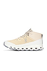 On Cloudroam Waterproof Sneaker in Savannah & Ivory, view 5, click to view large image.