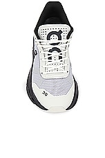 On Cloudnova Z5 Rush Sneaker in Pearl & Black, view 4, click to view large image.