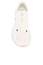 On Cloud X 4 Sneaker in Ivory & Sand, view 4, click to view large image.