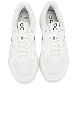 On The Roger Clubhouse Pro Sneaker in Undyed & Ice, view 4, click to view large image.