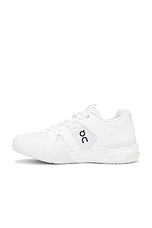 On The Roger Clubhouse Pro Sneaker in Undyed & Ice, view 5, click to view large image.