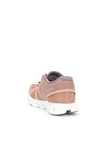 On Cloud 5 Sneaker in Rosebrown & Fog, view 3, click to view large image.