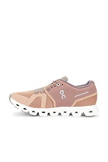 On Cloud 5 Sneaker in Rosebrown & Fog, view 5, click to view large image.