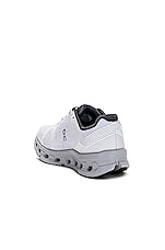 On Cloudgo Sneaker in White & Glacier, view 3, click to view large image.