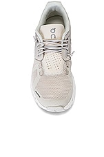On Cloud 5 Sneaker in Pearl & White, view 4, click to view large image.