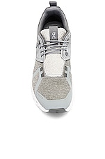 On Cloud 5 Terry Sneaker in Glacier & Lunar, view 4, click to view large image.
