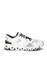 On Cloud X 3 Sneaker in White & Black, view 1, click to view large image.